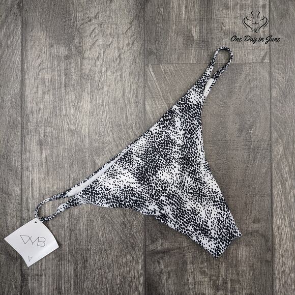 Vicious Young Babes Fixed String Bikini Bottom Swimsuit Size L - Picture 4 of 4